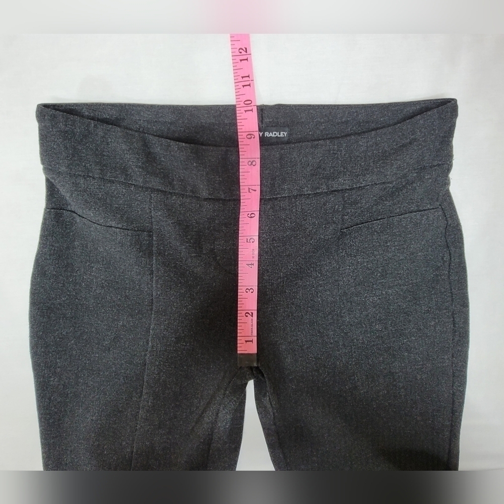 Hilary Radley Pull On Skinny Stretch Women's Dark Gray Pants Size Medium - Picture 8 of 11